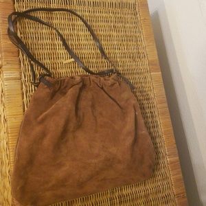 Leather brown bag